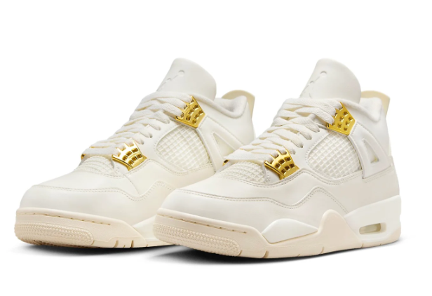 Women's Air Jordan 4 Retro 'Metallic Gold' AQ9129-170