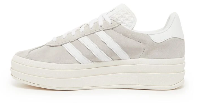 Women's adidas Gazelle Bold 'Grey White' HQ6893