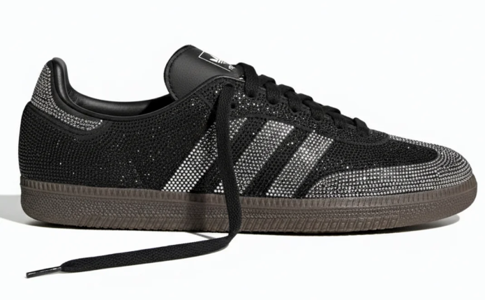 Women's adidas Samba OG Rhinestone 'Black Silver'