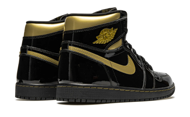 Men's Air Jordan 1 Retro High OG 'Black Metallic Gold' 555088-032