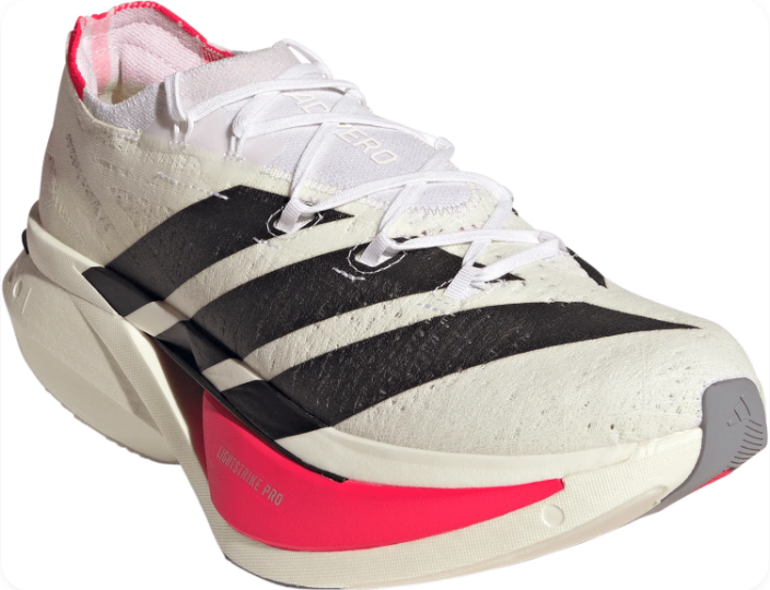adidas Adizero Prime X 3 Strung Running Shoes - White