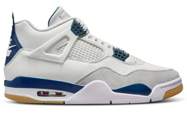 Nike SB x Air Jordan 4 'White Navy'